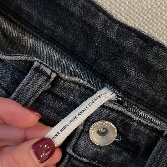 Rag & Bone “Nina High Rise Ankle Cigarette” Jeans - size 25 - Picture 4 of 5